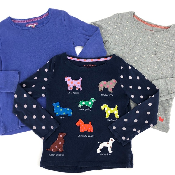 Mini Boden Other - 3 Mini Boden long sleeved tees